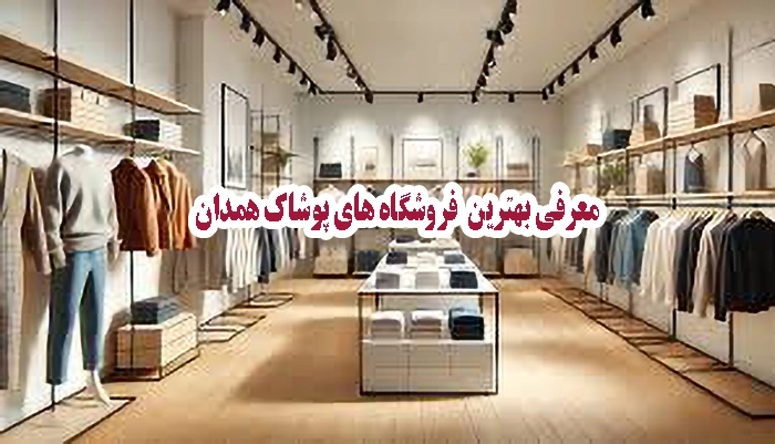 معرفی بهترین فروشگاه های پوشاک همدان