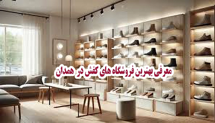 معرفی فروشگاه های برتر کفش در همدان